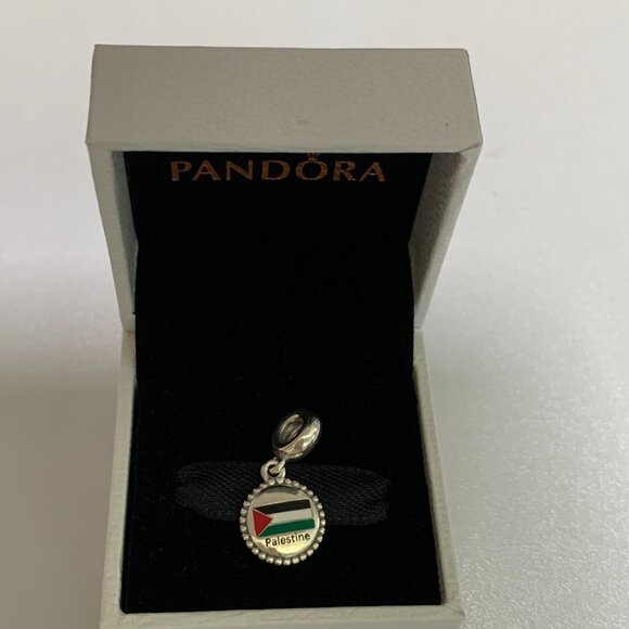 Pandora Palestine Flag Exclusive Charm Pendant - Picture 3 of 4